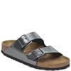 BIRKENSTOCK WOMENS ARIZONA BS SANDAL - BLACK METALLIC