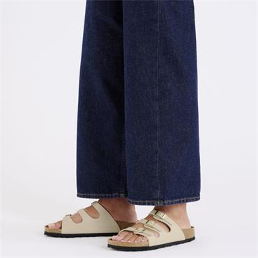 BIRKENSTOCK WOMENS FLORIDA SANDAL - SANDCASTLE