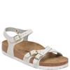 BIRKENSTOCK WOMENS KUMBA STRAP SANDAL - ANTIQUE WHITE