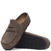 BIRKENSTOCK WOMENS NAPLES WRAPPED SANDAL - CONCRETE