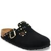 BIRKENSTOCK WOMENS BOSTON RIVET BORDER - BLACK