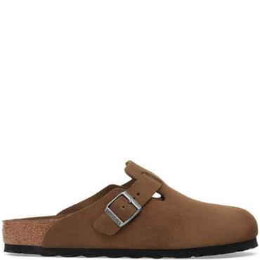 BIRKENSTOCK WOMENS BOSTON BS SANDAL - DARK TEA