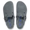 BIRKENSTOCK WOMENS BOSTON BS SANDAL - GREY