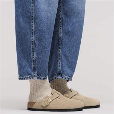 BIRKENSTOCK WOMENS BOSTON BS SANDAL - SAND