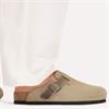 BIRKENSTOCK MENS BOSTON CLOG SLIPPER - KHAKI