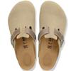 BIRKENSTOCK MENS BOSTON CLOG SLIPPER - KHAKI