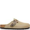 BIRKENSTOCK MENS BOSTON CLOG SLIPPER - KHAKI