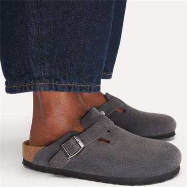 BIRKENSTOCK MENS BOSTON BS CLOG - CHARCOAL