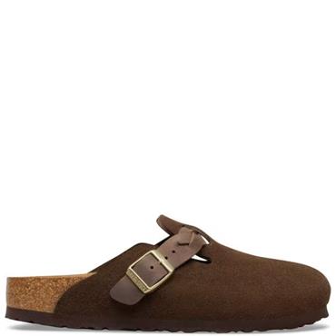 BIRKENSTOCK WOMENS BOSTON BRAIDED LEOI L - CARAFE