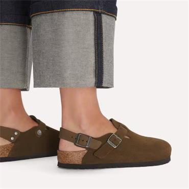 BIRKENSTOCK MENS TOKIO SANDAL - DARK BROWN