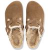 BIRKENSTOCK WOMENS BOSTON CLOG - DARK TEA