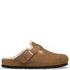 BIRKENSTOCK WOMENS BOSTON CLOG - DARK TEA