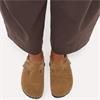 BIRKENSTOCK WOMENS BOSTON SANDAL - DARK TEA