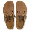 BIRKENSTOCK WOMENS BOSTON SANDAL - DARK TEA
