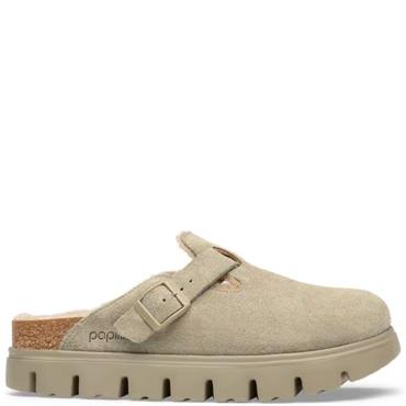 BIRKENSTOCK WOMENS BOSTON CHUNKY SANDAL - TAUPE