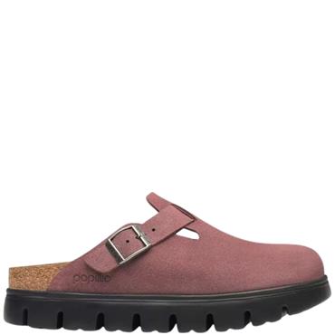 BIRKENSTOCK WOMENS BOSTON CHUNKY LEVE PE - PEPPER SUEDE