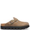 BIRKENSTOCK WOMENS BOSTON CHUNKY SANDAL - GREY TAUPE