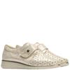PITILLOS WOMENS STRAP COMFORT SHOE - GOLD