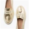 PITILLOS WOMENS LOW WEDGE LOAFER - CREAM MULTI