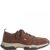 RIEKER MENS TEX LACE CASUAL SHOE - BROWN