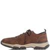 RIEKER MENS TEX LACE CASUAL SHOE - BROWN