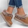 SKECHERS WOMENS BOBS COZY SLIPPER - CHESTNUT