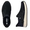 RIEKER MENS WIDE FIT COMFORT SHOE - BLUE