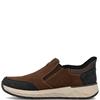 RIEKER MENS WIDE FIT COMFORT SHOE - BROWN