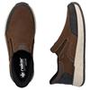 RIEKER MENS WIDE FIT COMFORT SHOE - BROWN