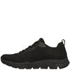 SKECHERS WOMENS LIGHTWEIGHT LACE TRAINER - BLACK