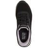 SKECHERS WOMENS WATERPROOF BOBS TRAINER - BLACK