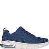 SKECHERS MENS BOBS LACE TRAINER - NAVY