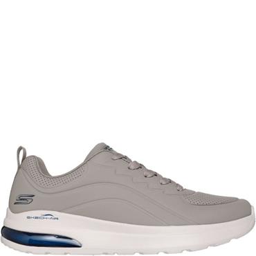 SKECHERS MENS BOBS LACE TRAINER - TAUPE