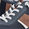 RIEKER MENS LACE CASUAL SHOE - BLUE