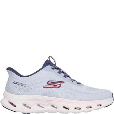 SKECHERS WOMENS TRAINER - BLUE PINK