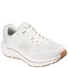 SKECHERS WOMENS LACE SLIP ON TRAINER - OFF WHITE