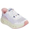 SKECHERS WOMENS MAX SLIP IN'S TRAINER - WHITE PINK