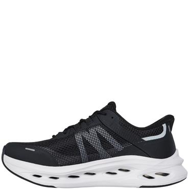 SKECHERS WOMENS MAX SLIP IN'S TRAINER - BLACK WHITE