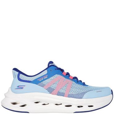 SKECHERS WOMENS MAX SLIP IN'S TRAINER - LIGHT BLUE