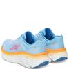 SKECHERS WOMENS MAX CUSHION LACE TRAINER - BLUE ORANGE