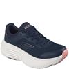 SKECHERS WOMENS MAX CUSHION LACE TRAINER - NAVY PINK