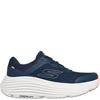 SKECHERS WOMENS MAX CUSHION LACE TRAINER - NAVY PINK