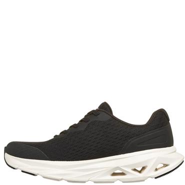SKECHERS WOMENS GLIDE STEP TRAINER - BLACK