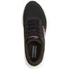 SKECHERS WOMENS GLIDE STEP TRAINER - BLACK