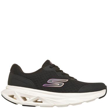 SKECHERS WOMENS GLIDE STEP TRAINER - BLACK