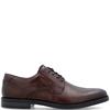 RIEKER MENS LACE SHOE - BROWN