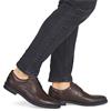 RIEKER MENS LACE SHOE - BROWN