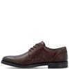 RIEKER MENS LACE SHOE - BROWN