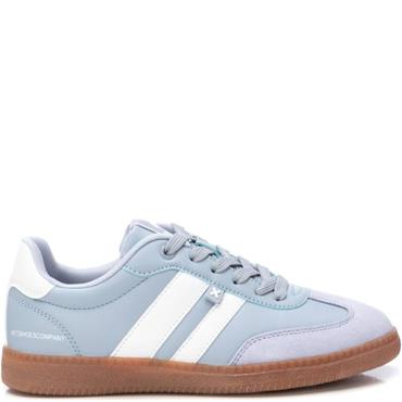 XTI WOMENS LACE TRAINER - JEANS