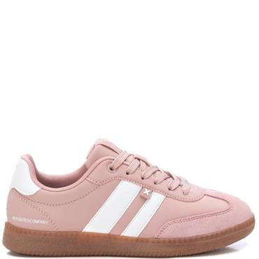 XTI WOMENS LACE TRAINER - NUDE